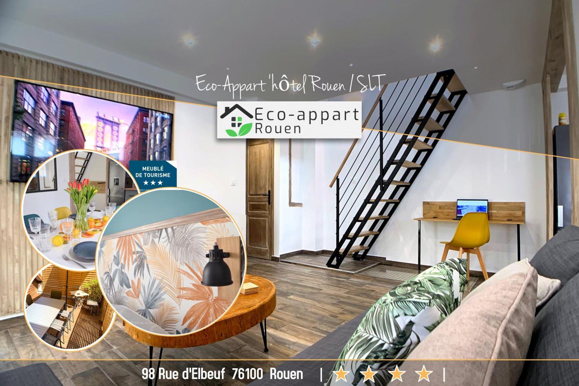 Eco-Appart'Hotel Rouen - Slt Eksteriør billede